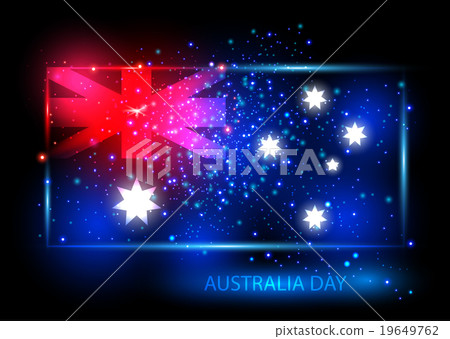 Australia day card design Australia day card design 19649762