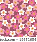 Japanese Pattern Sakura Chiyogami Style Seamless Pattern Tone 19651654