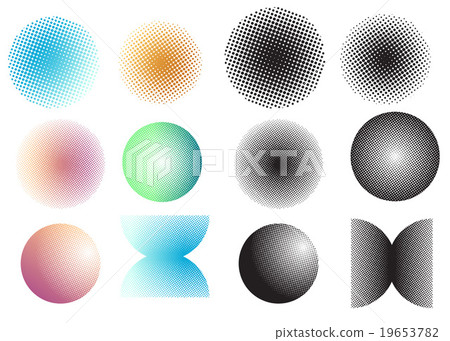 Screen tone dot 19653782