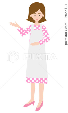 一個穿著圍裙的女人來指導你 一個穿著圍裙的女人來指導你 19655105