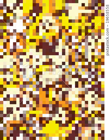 Abstract yellow and brown rectangles pattern 19658558