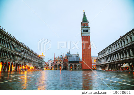 San Marco square in Venice San Marco square in Venice 19658691