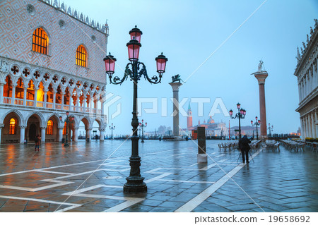 San Marco square in Venice San Marco square in Venice 19658692