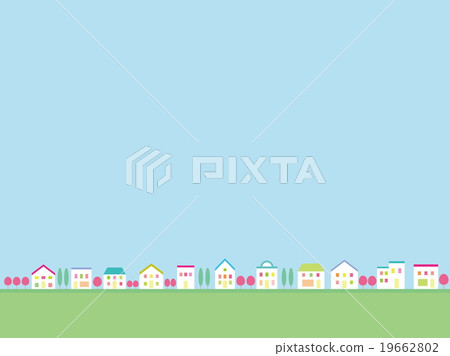 城市景觀櫻花春天 19662802