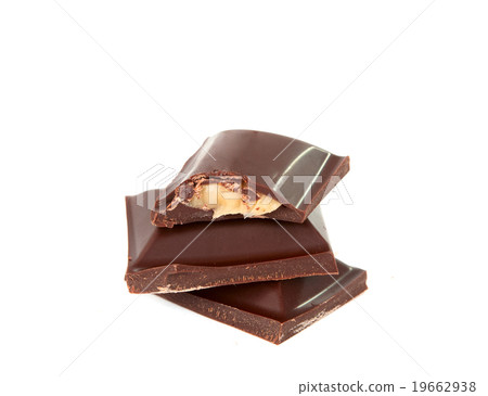 chocolate isolated 19662938