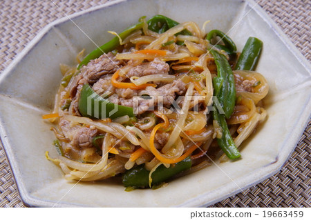 Fried vegetables Fried vegetables 19663459