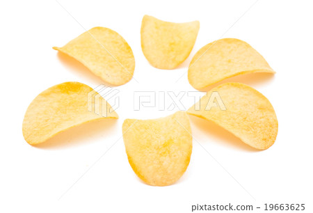 chips isolated 19663625