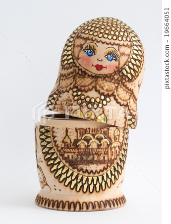 Russian wooden doll - Matryoshka Russian wooden doll - Matryoshka 19664051