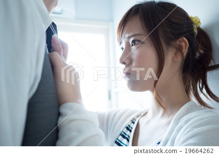 A couple who lives together A couple who lives together 19664262