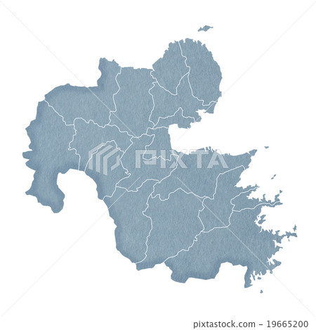 大分縣地圖 19665200