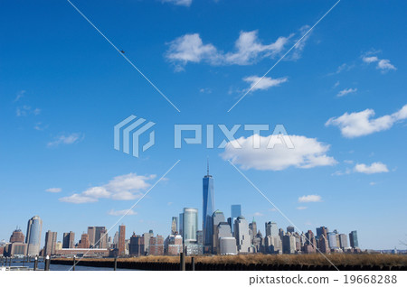 New York City Manhattan skyline 19668288