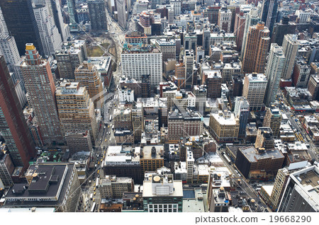 Cityscape view of Manhattan Cityscape view of Manhattan 19668290