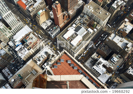 Cityscape view of Manhattan Cityscape view of Manhattan 19668292