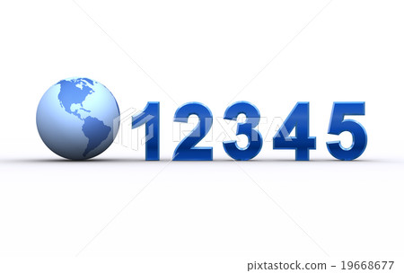 地球和數字（美國） 19668677