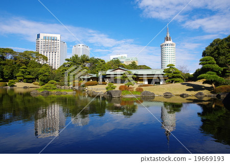 Kaiham Makuhari（千葉縣Mihama-ku）的日式花園Mihamaen 19669193