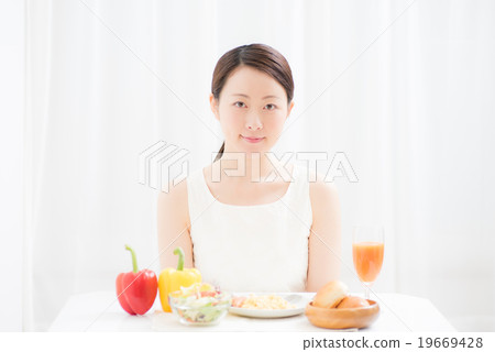 Breakfast image women Breakfast image women 19669428