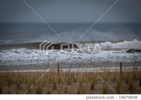 Powerful wave breaking near the shore Powerful wave breaking near the shore 19670606