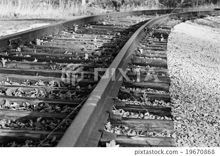 Beautiful railroad background Beautiful railroad background 19670868