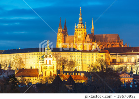 Prague Castle and Mala Strana, Czech Republic Prague Castle and Mala Strana, Czech Republic 19670952