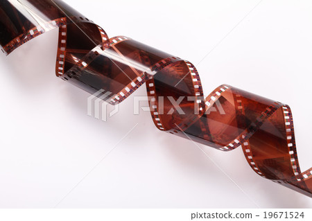 photographic film negative isolated 19671524