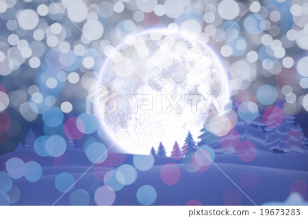 Winter snow scene Winter snow scene 19673283