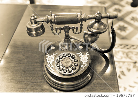 Vintage telephone Vintage telephone 19675787
