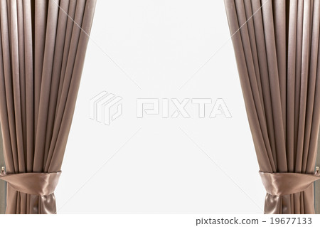 Luxury brown leather curtain background Luxury brown leather curtain background 19677133