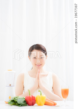 健康美女形象的女人 19677387
