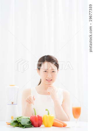 健康美女形象的女人 19677389