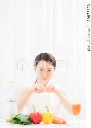 健康美女形象的女人 19677390