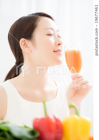 健康美女形象的女人 19677461