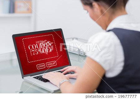 Composite image of sale advertisement Composite image of sale advertisement 19677777