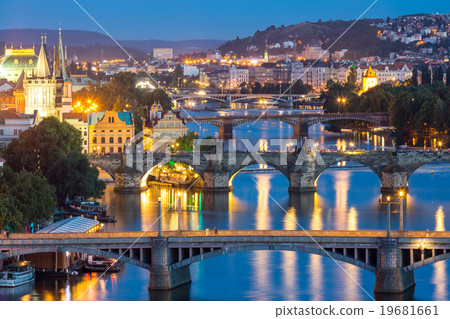 Prague at dusk 19681661