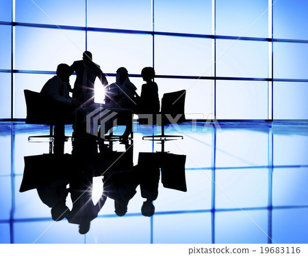 Business People DIscussion Brainstorming Teamwork Concept 19683116
