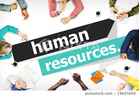 Human Resources Employment Job Recruitment Concept 19683688