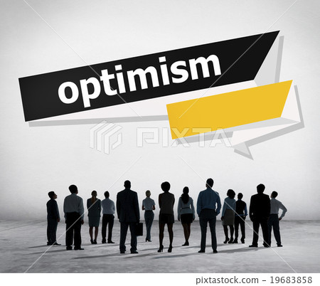 Optimism Attitude Hopeful Positive Thinking Concept Optimism Attitude Hopeful Positive Thinking Concept 19683858