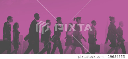 Business People Corporate Walking City Concept Business People Corporate Walking City Concept 19684355