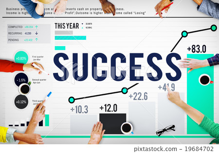 Success Successful Goal Achievement Complete Concept 19684702
