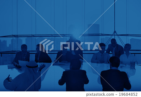 Business People Meeting Discussion Corporate Concept 19684852