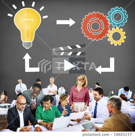 Idea Connecting Connection Inspiration Innovation Creative Conce Idea Connecting Connection Inspiration Innovation Creative Conce 19685237