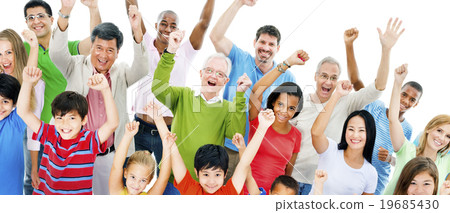 Group of People Community Celebration Happiness Concept Group of People Community Celebration Happiness Concept 19685430