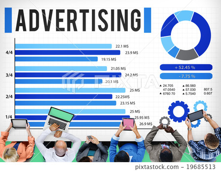 Advertising Digital Marketing Commercial Promotion Concept Advertising Digital Marketing Commercial Promotion Concept 19685513