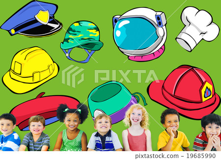 Hat Occupation Dream Job Goal Expertise Concept Hat Occupation Dream Job Goal Expertise Concept 19685990