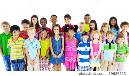 Group of Children Friends Smiling Happiness Concept Group of Children Friends Smiling Happiness Concept 19686313