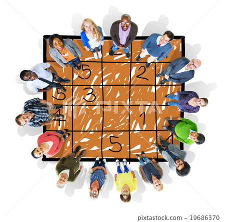 Sudoku Puzzle Solving Problem Solution Leisure Concept Sudoku Puzzle Solving Problem Solution Leisure Concept 19686370