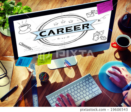 Career Job Goal Expertise Skill Talent Concept Career Job Goal Expertise Skill Talent Concept 19686543