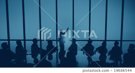 Business People Meeting Corporate Vision Strategy Concept Business People Meeting Corporate Vision Strategy Concept 19686544