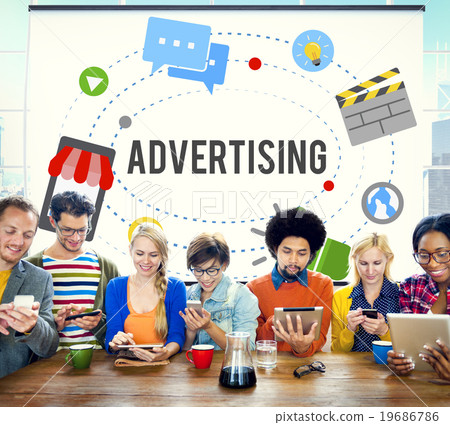 Advertising Commercial Marketing Branding Concept 19686786