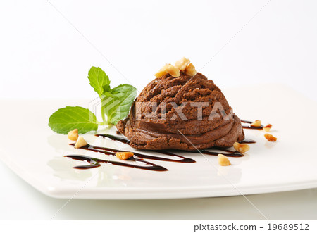 Chocolate ice cream Chocolate ice cream 19689512