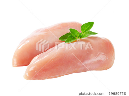 Raw chicken breast fillets 19689758